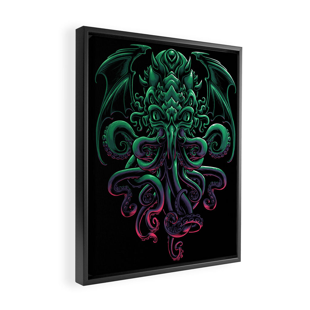 The Call of Cthulhu Framed Canvas Print Gallery Image 2