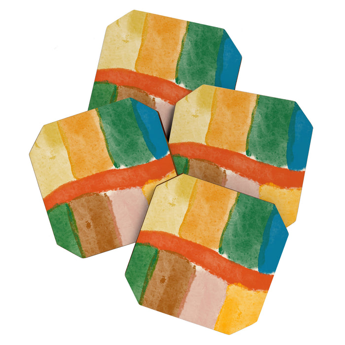 Abstract Composition Coaster Gallery Image 1