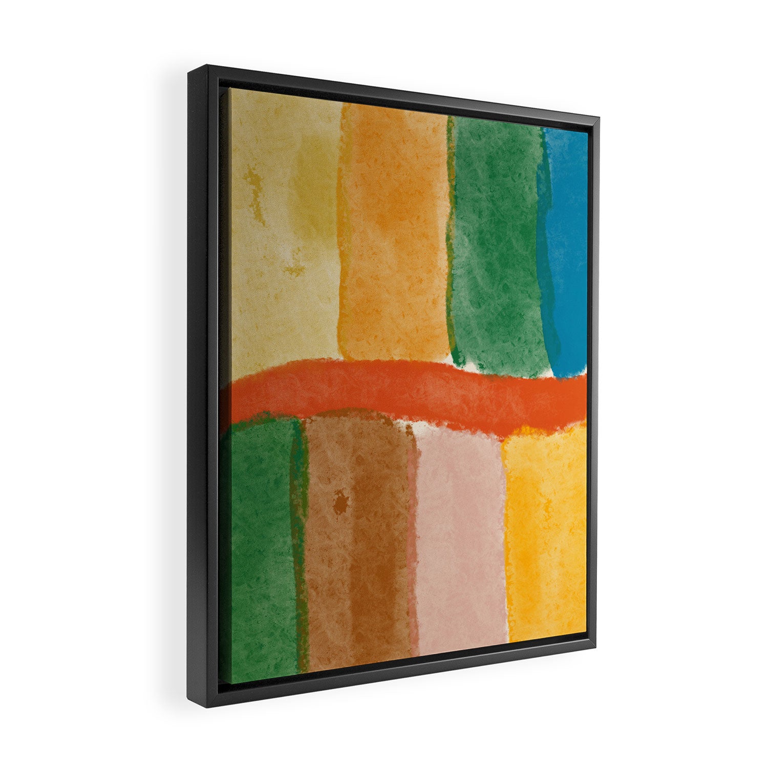 Abstract Composition Framed Canvas Print Gallery Image 2