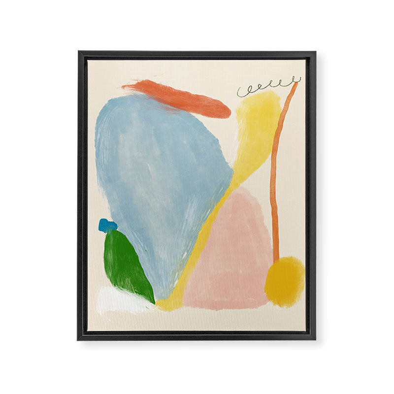 Abstract Composition I Framed Canvas Print Gallery Image 6