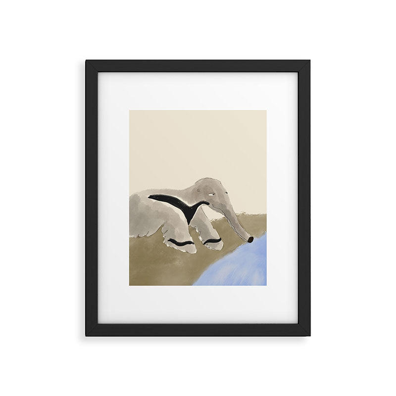 Anteater Framed Art Print Gallery Image 5
