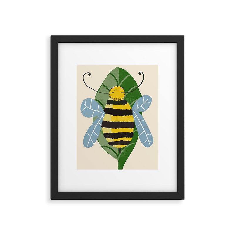Bee Framed Art Print Gallery Image 5