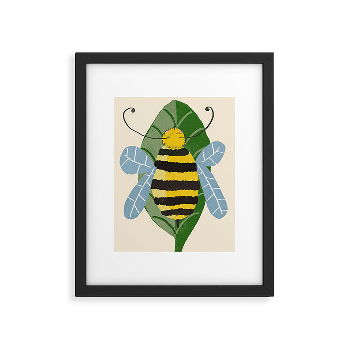 Bee Framed Art Print Gallery Image 1