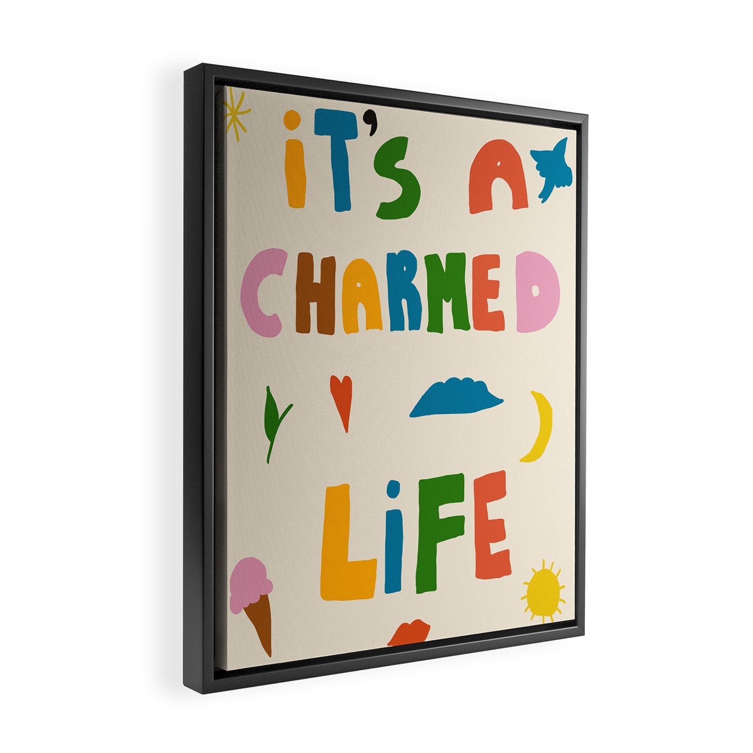 Charmed Life Framed Canvas Print Gallery Image 2