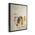 City Crowds Framed Canvas Print Gallery Image 2