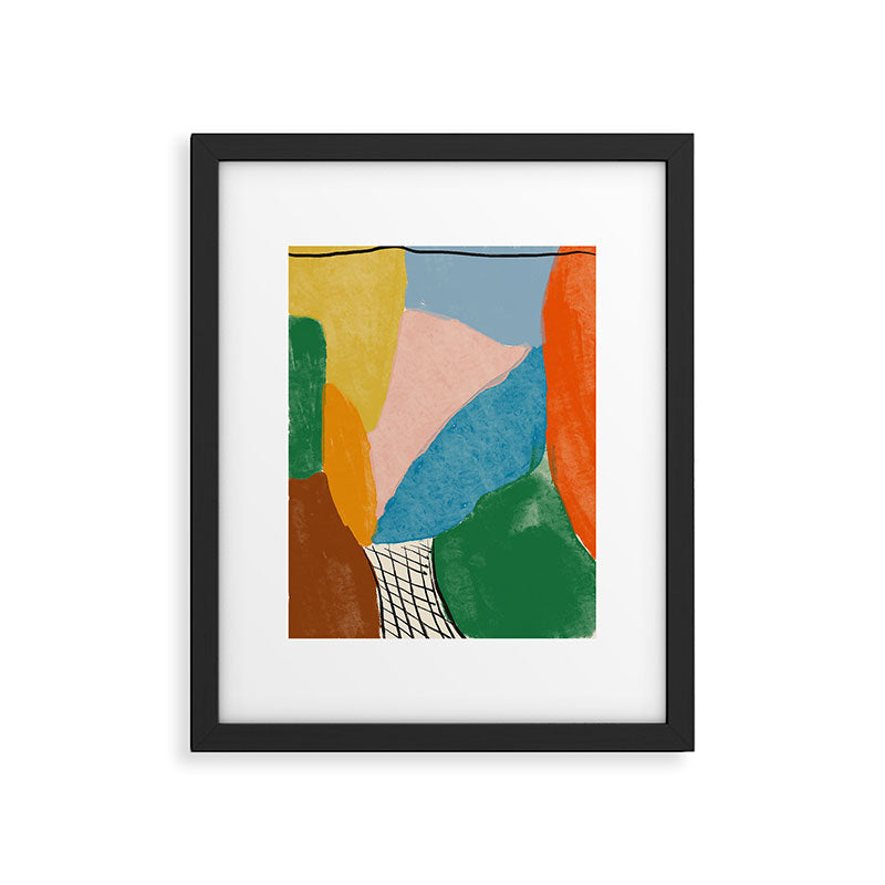 Color Composition Framed Art Print Gallery Image 5