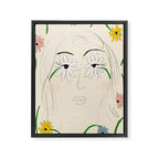 Daisy Eyes Framed Canvas Print Gallery Image 6