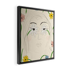 Daisy Eyes Framed Canvas Print Gallery Image 2