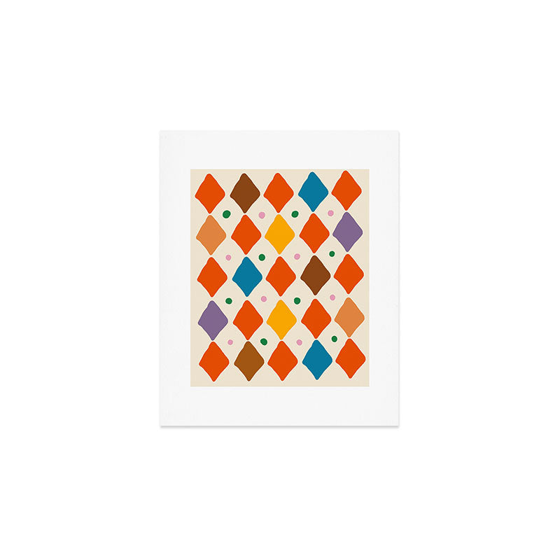 Diamond Party Art Print Gallery Image 1