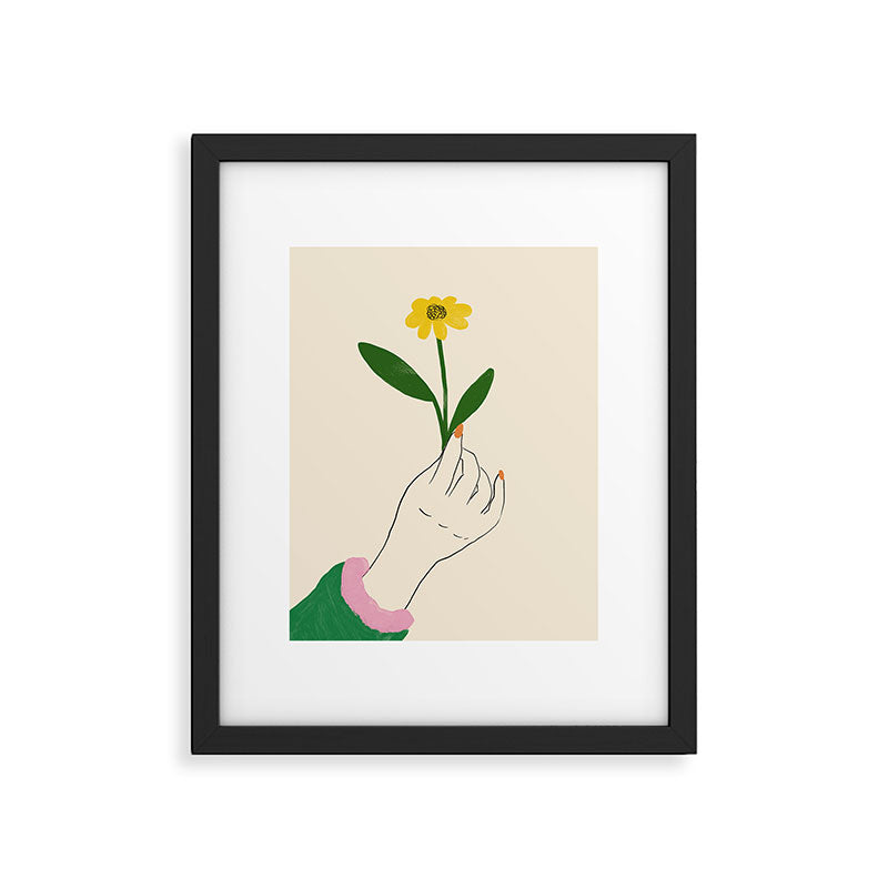 Flower for You Framed Art Print Gallery Image 4