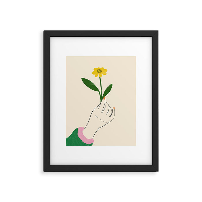 Flower for You Framed Art Print Gallery Image 1