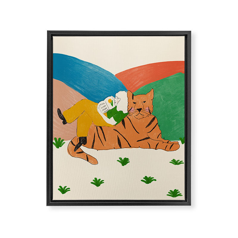 Flower Power Framed Canvas Print Gallery Image 3