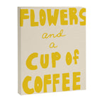 Flowers & Coffee Canvas Print Gallery Image 6