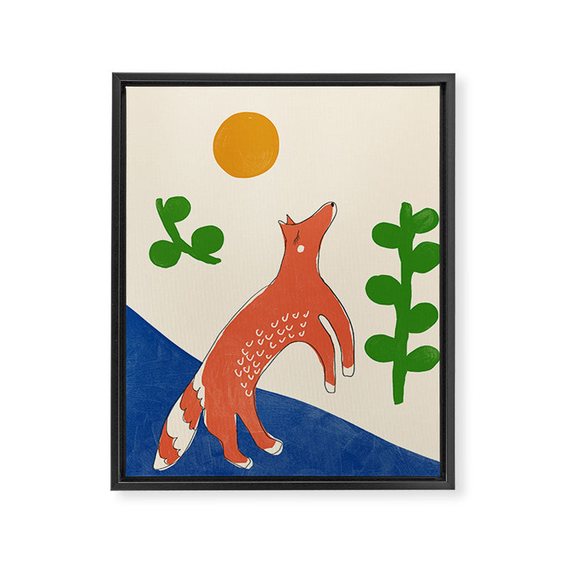 Fox & River Framed Canvas Print Gallery Image 6