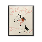 Giddy Up Framed Canvas Print Gallery Image 6