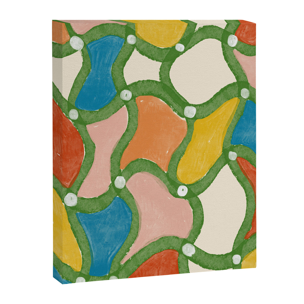 Gingham 1 Canvas Print Gallery Image 6