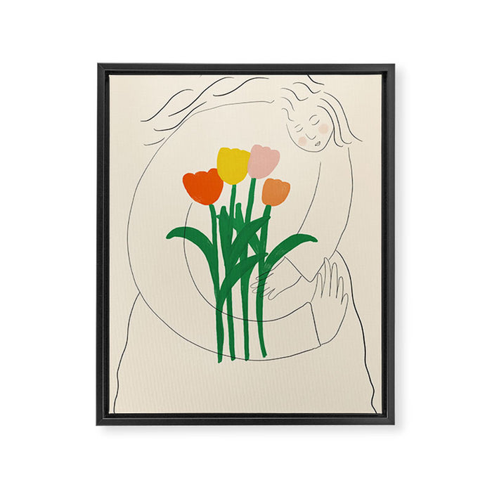 Goddess Framed Canvas Print Gallery Image 1