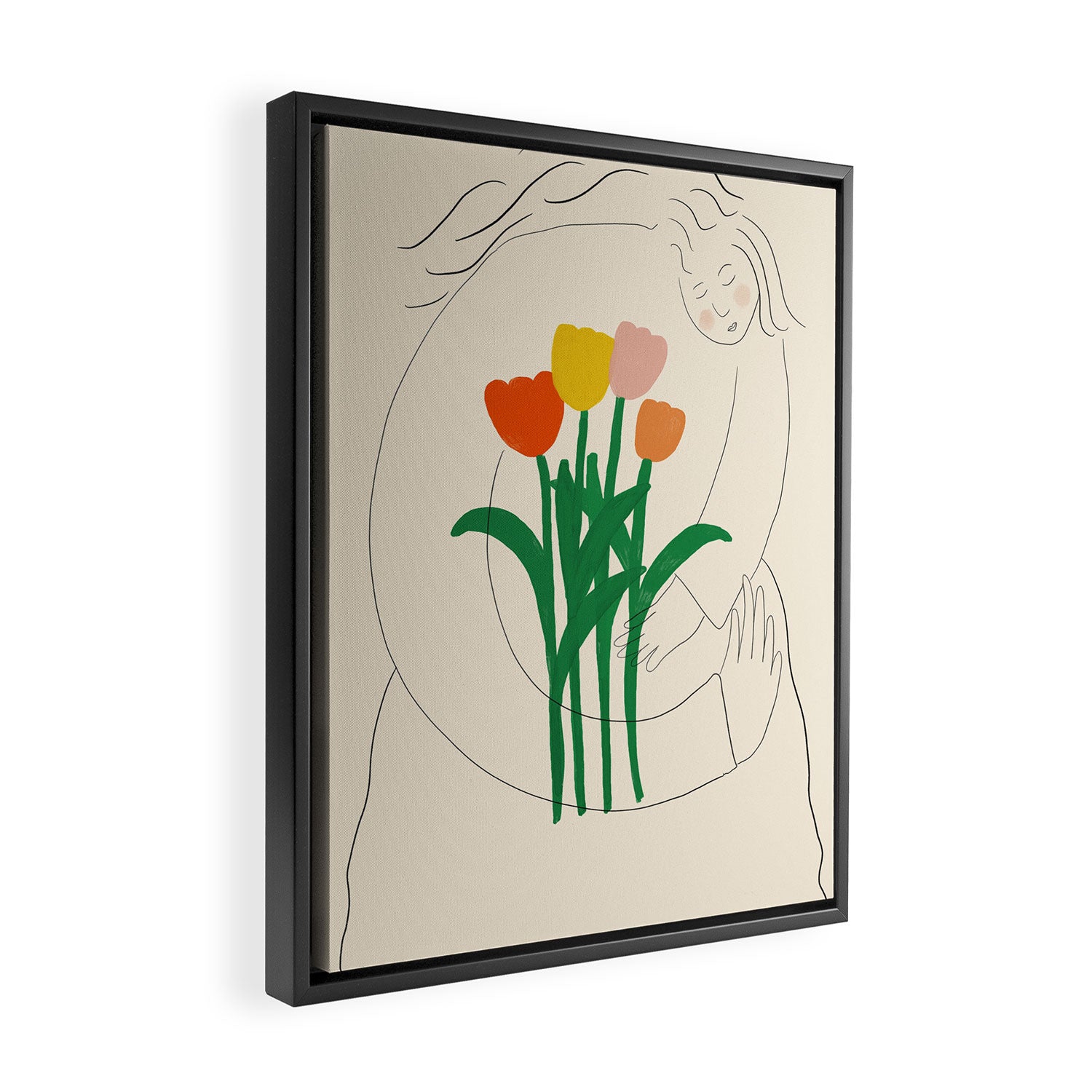 Goddess Framed Canvas Print Gallery Image 2