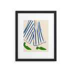 Green Shoes Framed Art Print Gallery Image 5