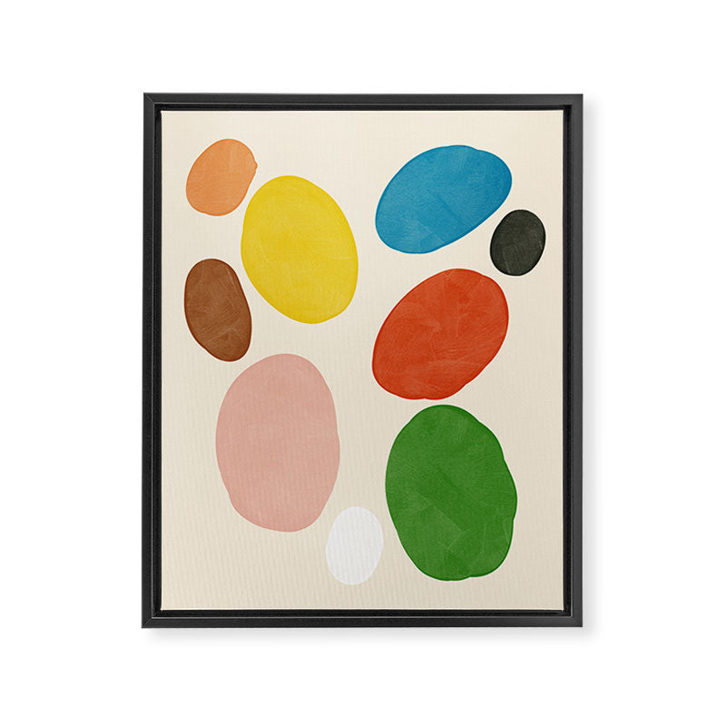 Happy Colors Framed Canvas Print Gallery Image 6