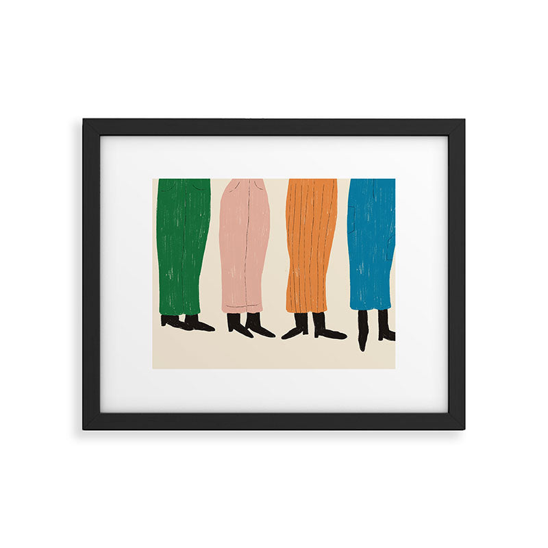 In Line Framed Art Print Gallery Image 5