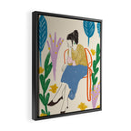 In my Wonderland Framed Canvas Print Gallery Image 2