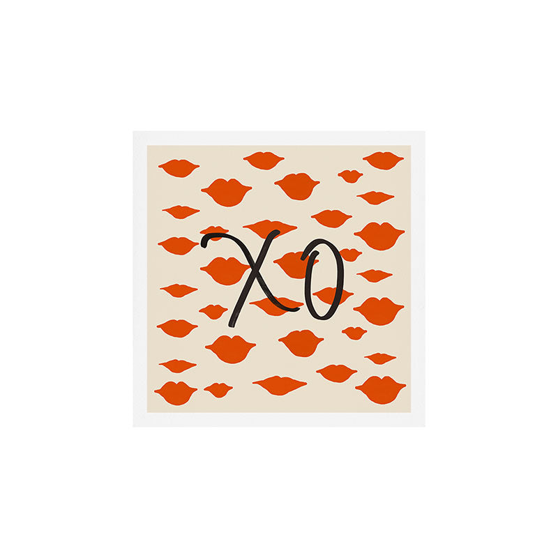 Kisses XO Art Print Gallery Image 1