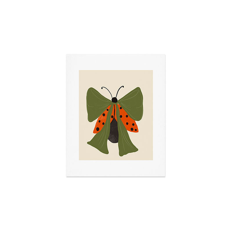 Lady in Flight Art Print Gallery Image 1