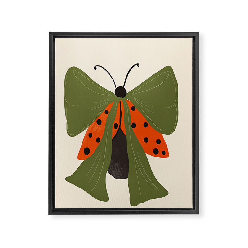Lady in Flight Framed Canvas Print Gallery Image 6