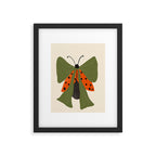 Lady in Flight Framed Art Print Gallery Image 5