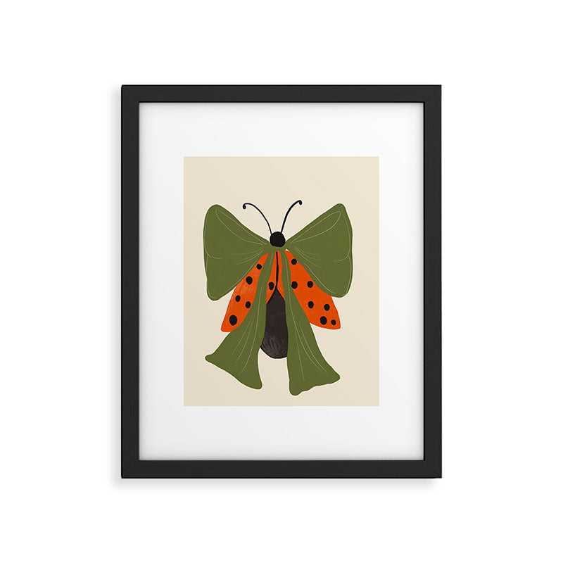 Lady in Flight Framed Art Print Gallery Image 5
