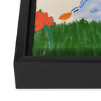 Lady Stardust: Flower Friend Framed Canvas Print Gallery Image 3