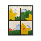 Lady Stardust: Flower Friend Framed Canvas Print Gallery Image 6