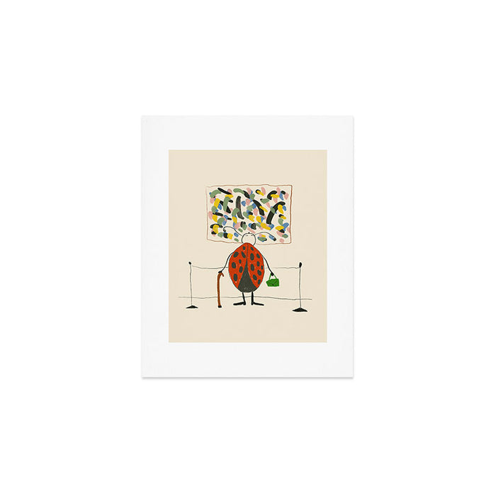 Ladybug at the Museum Art Print Gallery Image 1