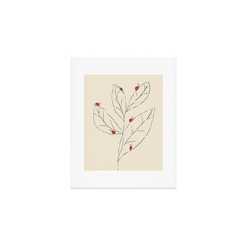 Ladybug Lane Art Print