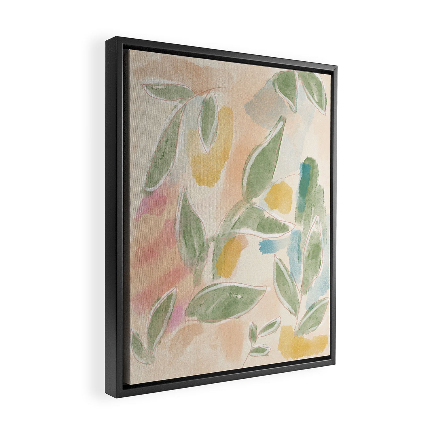 Lemon Drops Framed Canvas Print Gallery Image 2