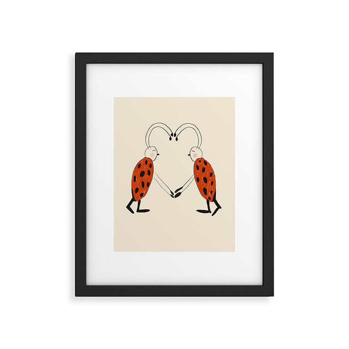 Lovebugs Framed Art Print Gallery Image 1