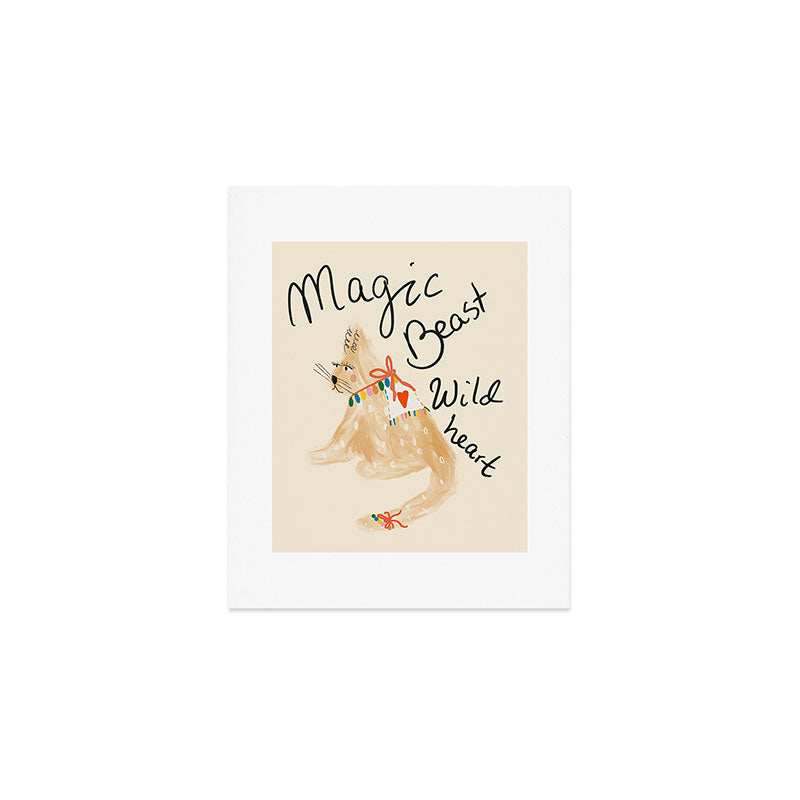 Magic Beast Art Print Gallery Image 1
