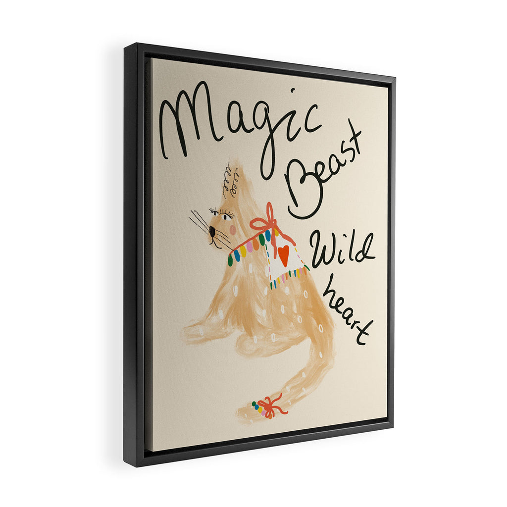 Magic Beast Framed Canvas Print Gallery Image 2