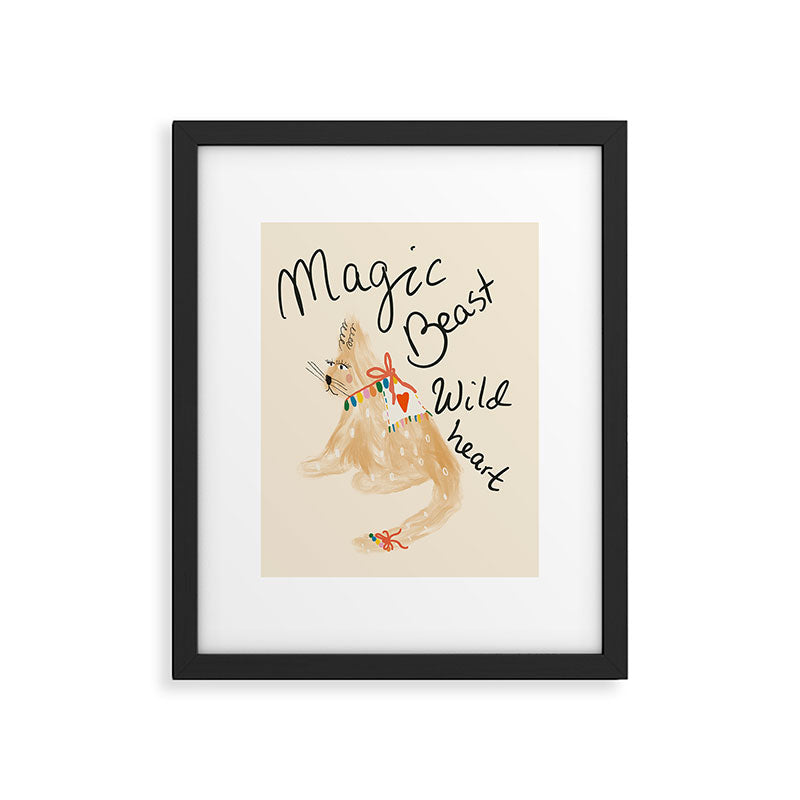 Magic Beast Framed Art Print Gallery Image 5