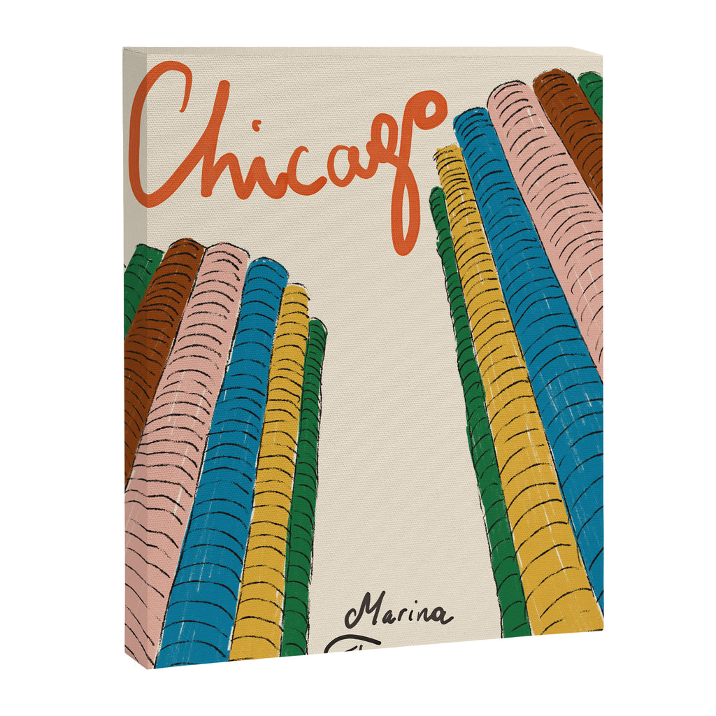 Marina Towers- Chicago Canvas Print Gallery Image 6