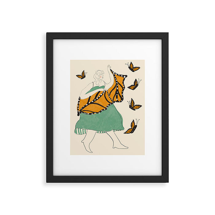 Monarch Dancer Framed Art Print Gallery Image 1
