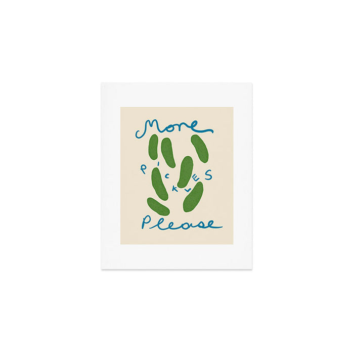 More Pickles Please Art Print Gallery Image 1