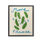 More Pickles Please Framed Canvas Print Gallery Image 6