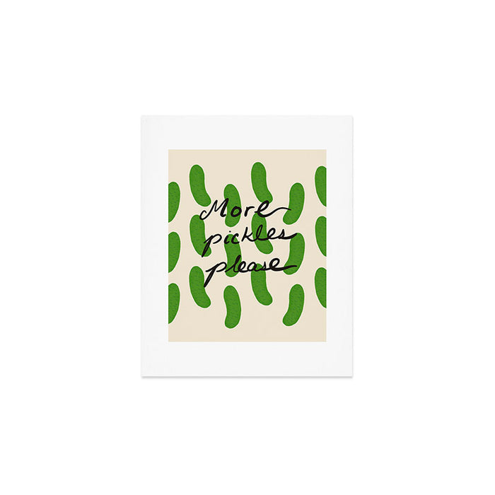 More Pickles Please Art Print Gallery Image 1