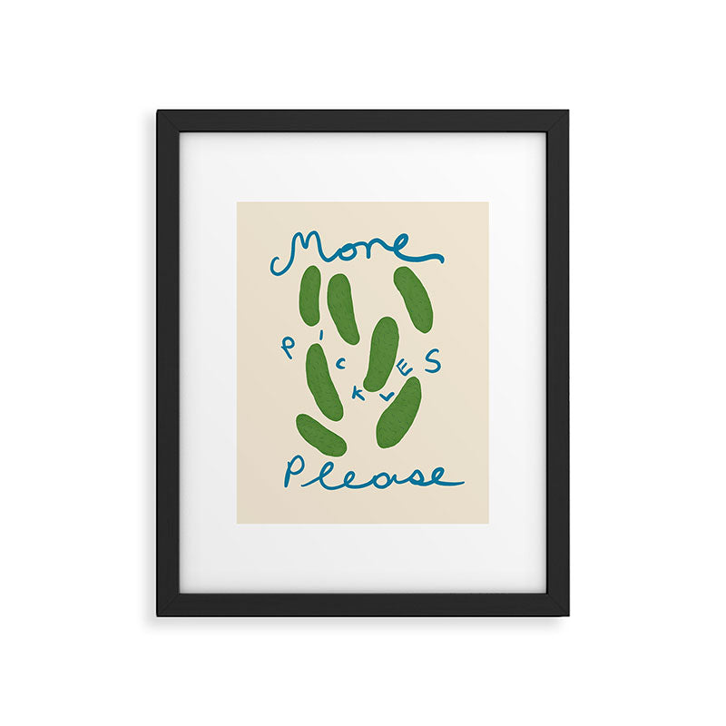 More Pickles Please Framed Art Print Gallery Image 5