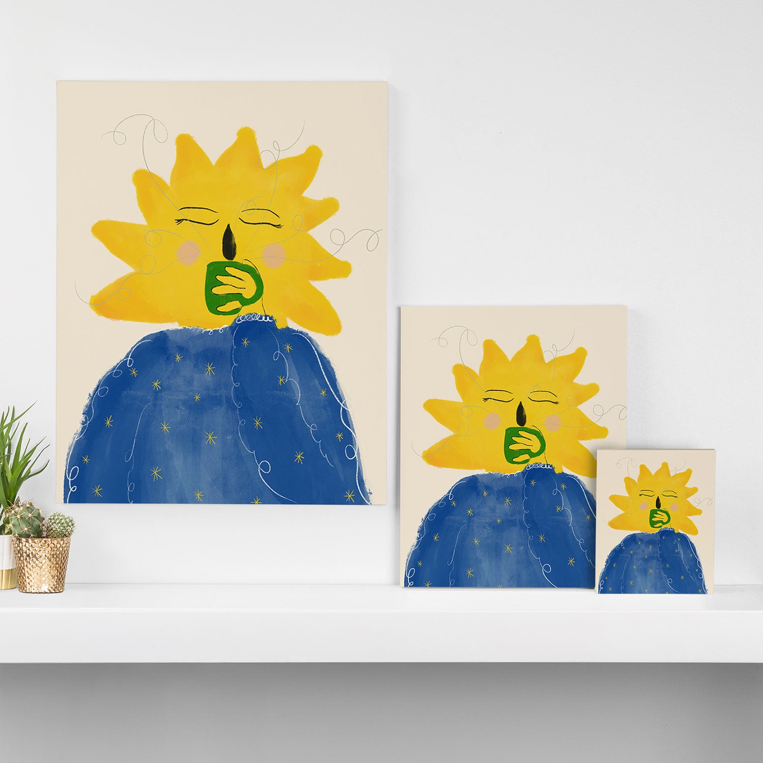 Morning Coffee Canvas Print Gallery Image 3