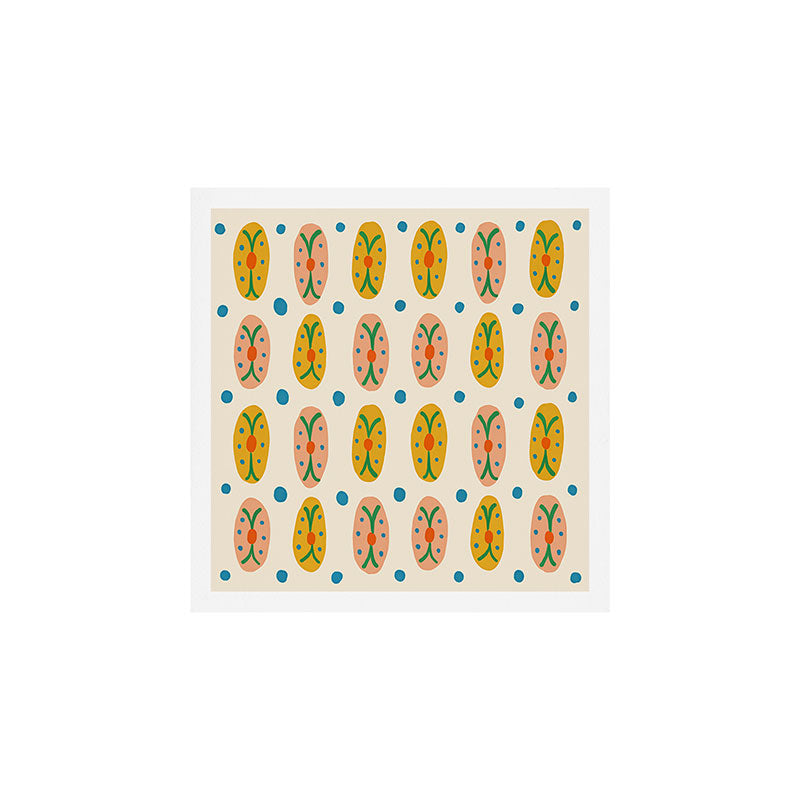 Ovals and Dots Art Print Gallery Image 1