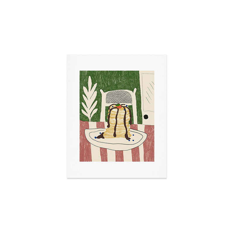 Pancakes Art Print Gallery Image 1