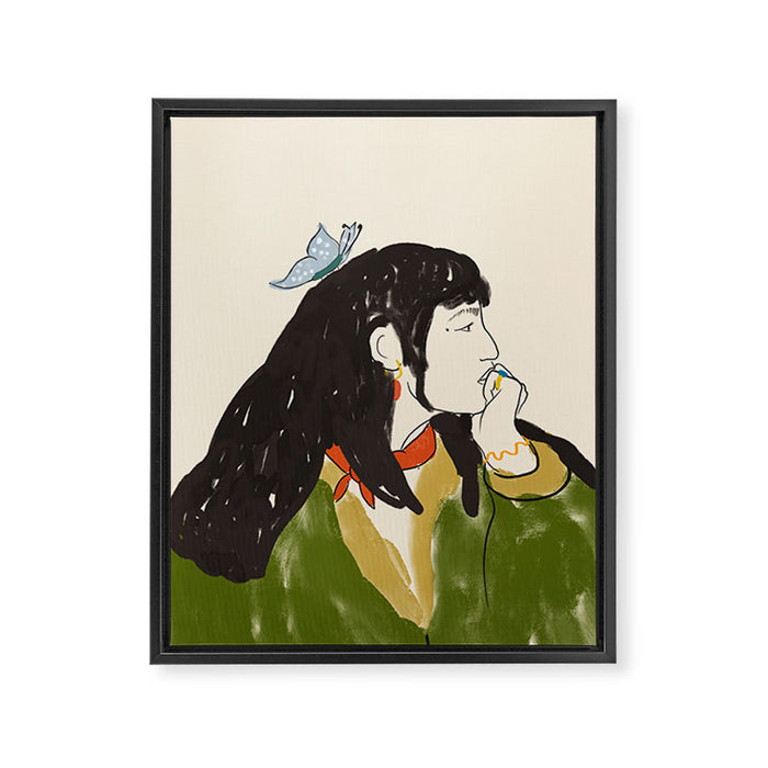 Patience Framed Canvas Print Gallery Image 1